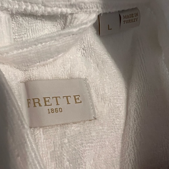 Frette Velour Kimono Bathrobe size L - Picture 6 of 7
